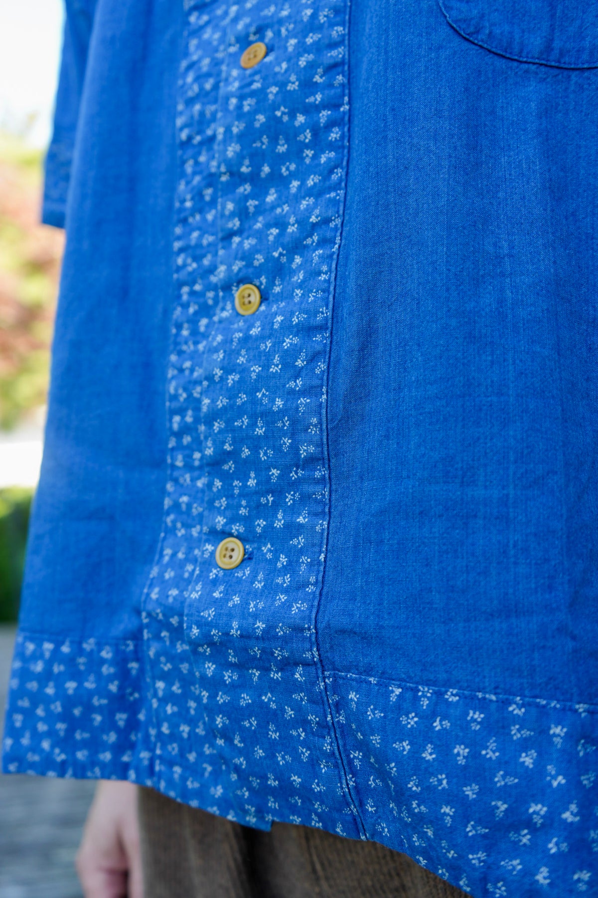 MSP 5033 Kase-Zome Indigo Shirt