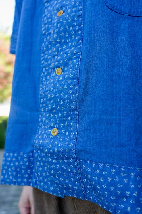 MSP 5033 Kase-Zome Indigo Shirt