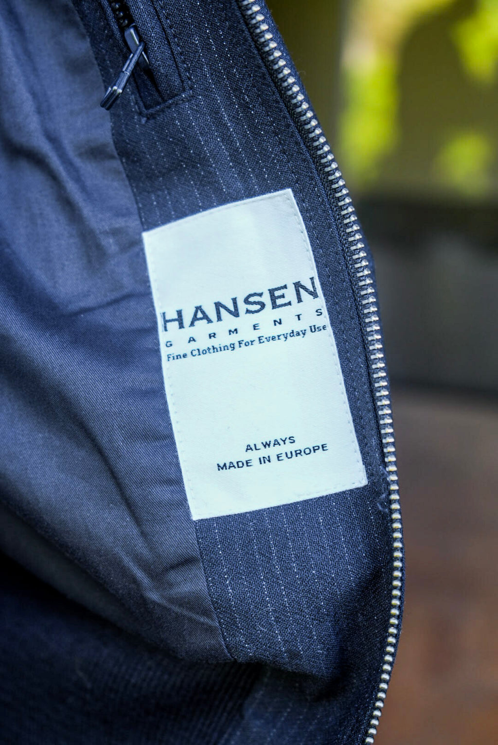 Hansen Max Loose Fit Bomber Jacket