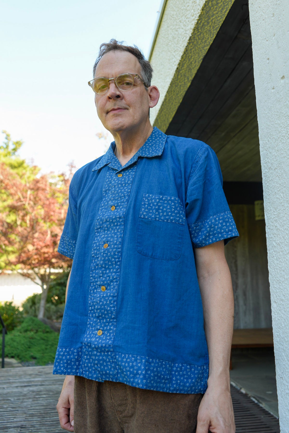 MSP 5033 Kase-Zome Indigo Shirt
