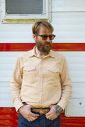 West Major Copper Houndstooth Western Shirt