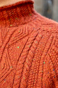 Inis Meain Original Aran Mock Neck Sweater
