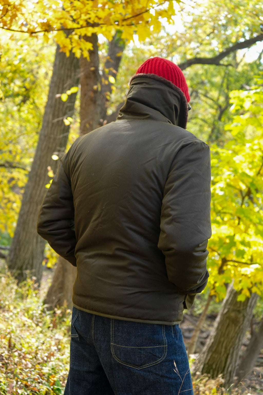 Fleur De Bagne Aviateur Waxed Coat