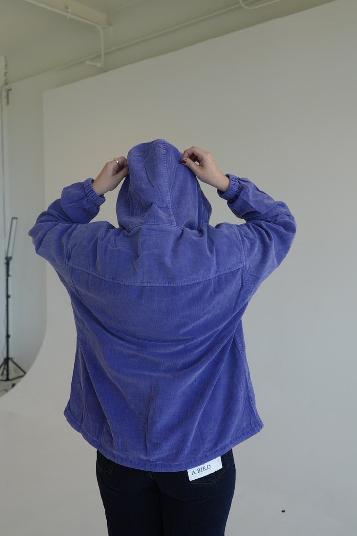 Kappy Pigment Corduroy Anorak