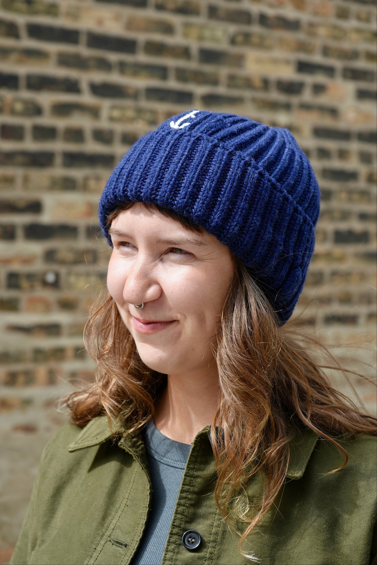 GRP Beanie with Pocket and Anchor