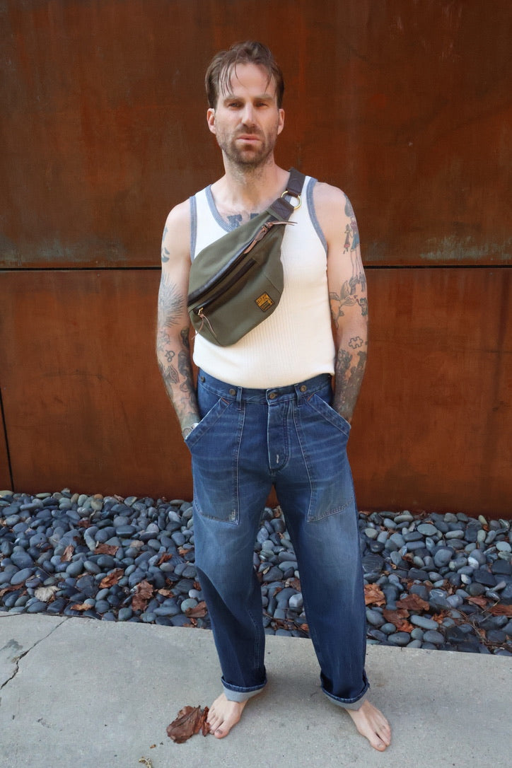 Fleurs de Bagne Cargo Selvedge Denim