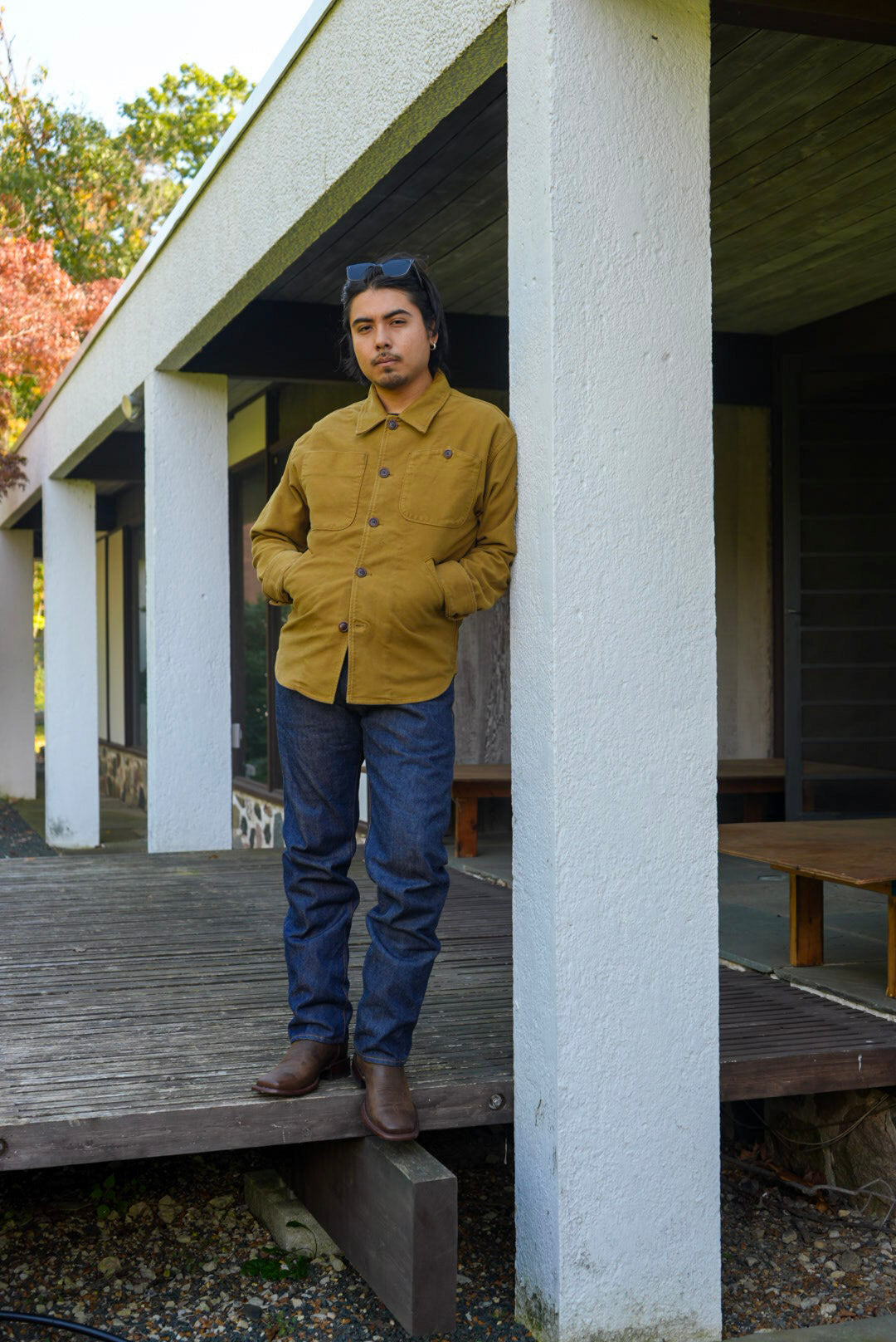 Tela Genova Leo Moleskin Overshirt