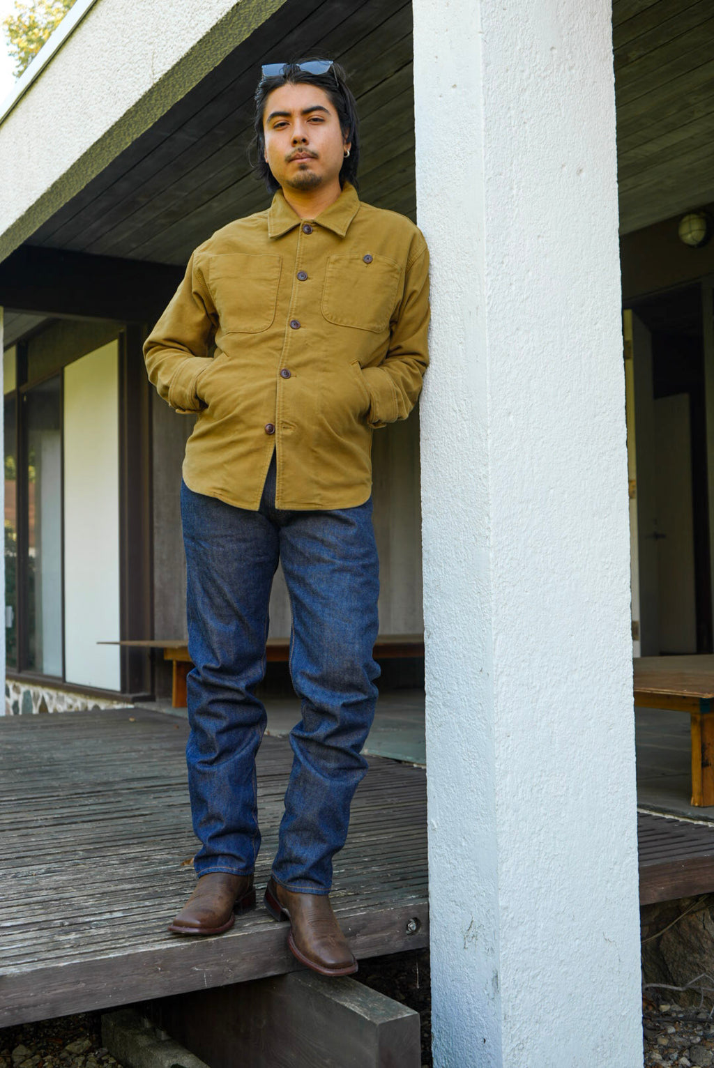 Tela Genova Leo Moleskin Overshirt