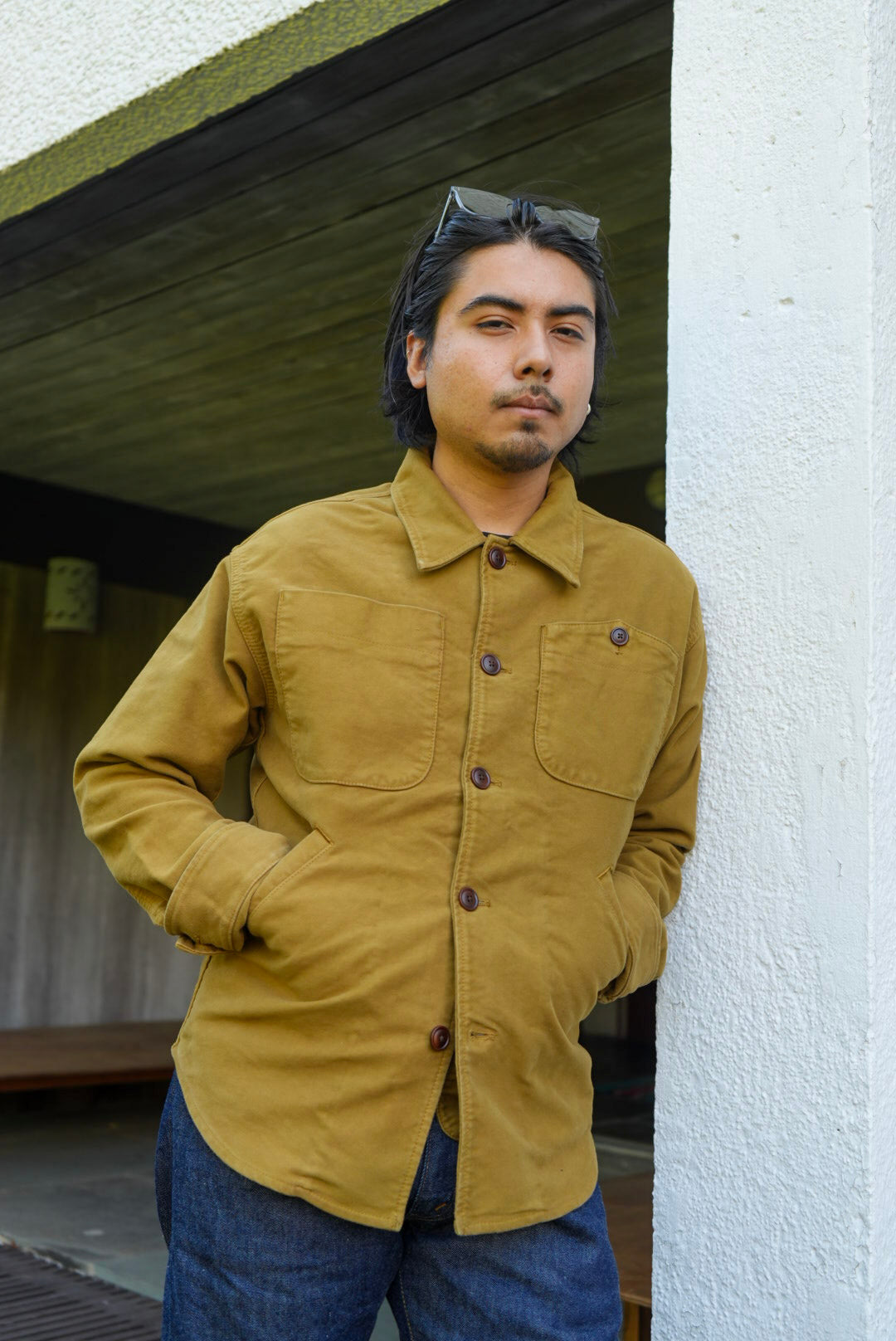 Tela Genova Leo Moleskin Overshirt