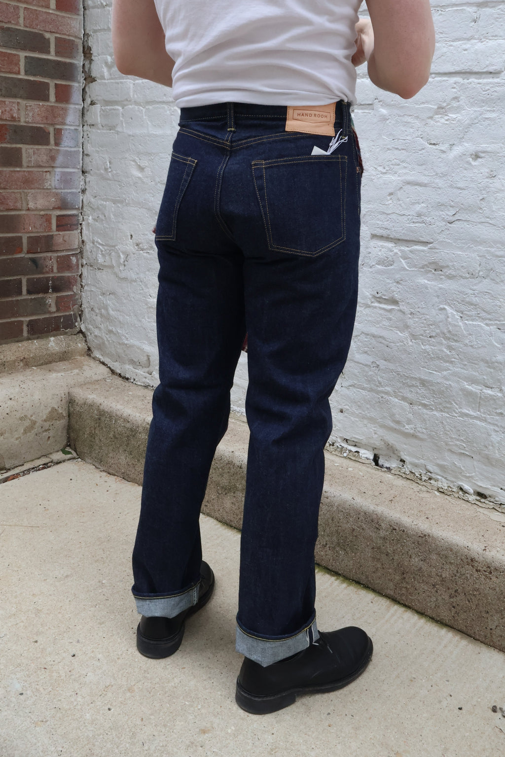 Hand Room Wide Fit 5 Pocket Jeans