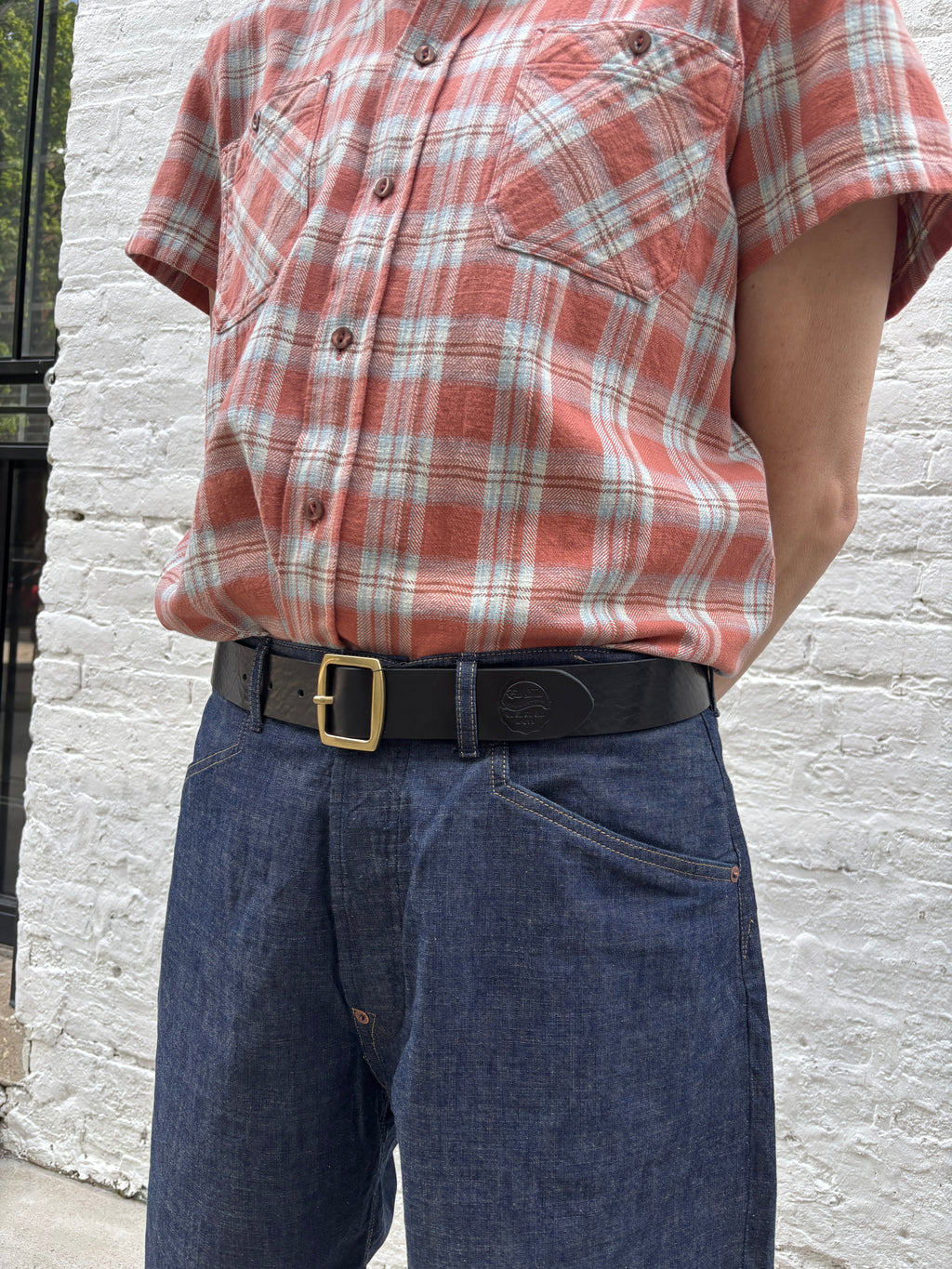 Eat Dust Leather Belt