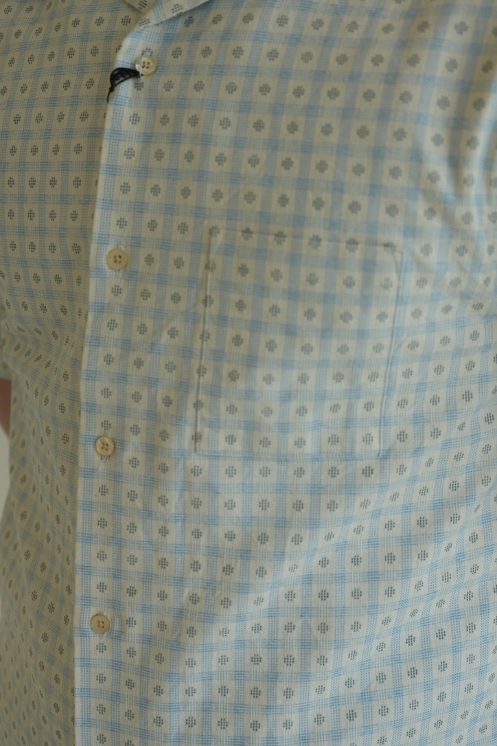 Prequel Short Open Collar Shirt