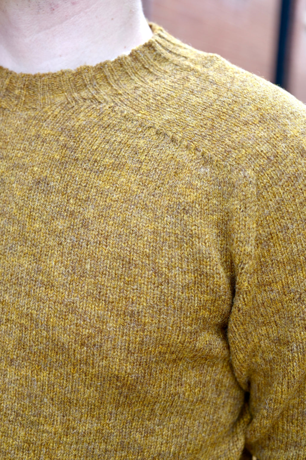 Mooncastle Shetland Wool Crewneck Sweater