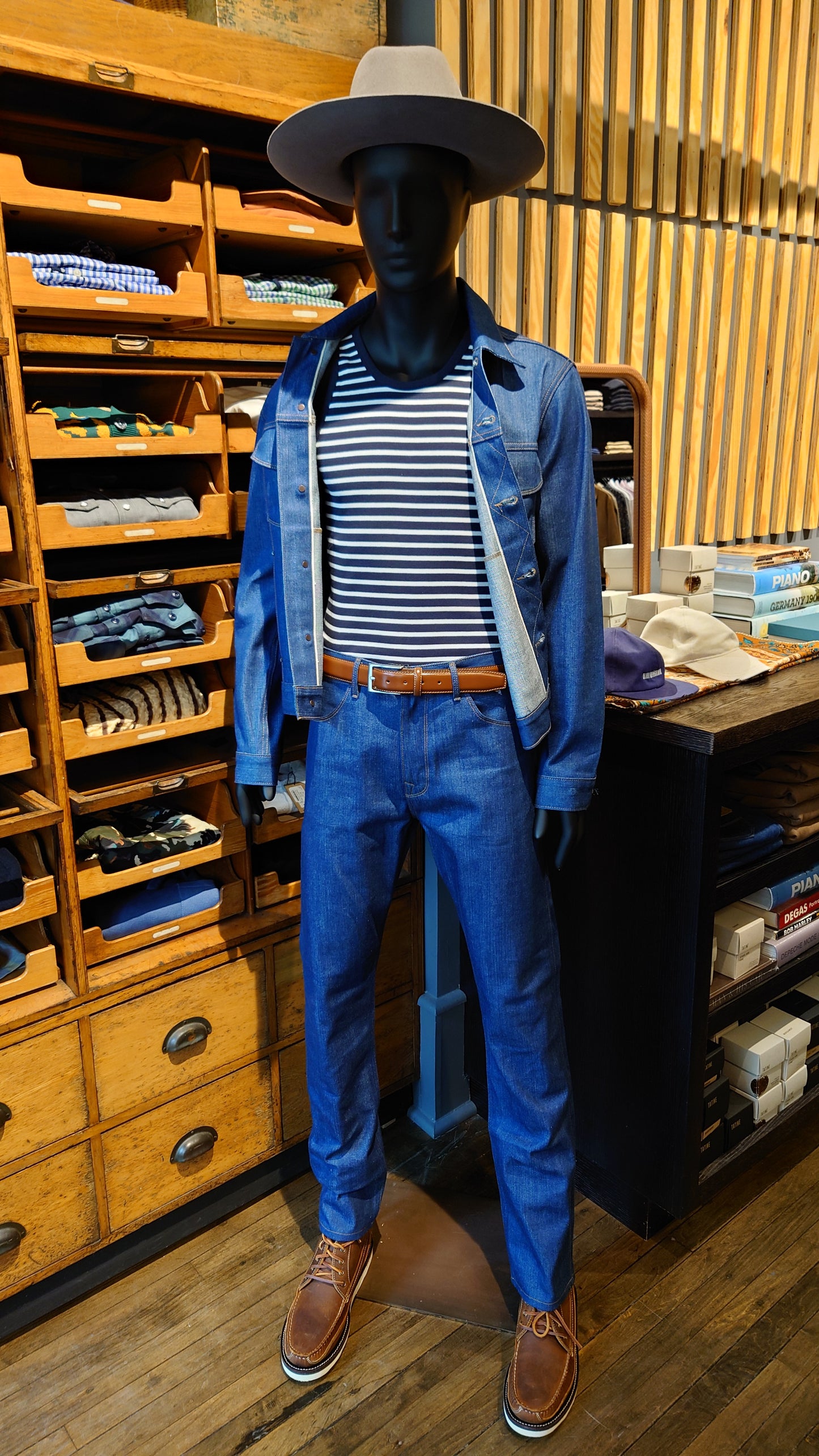 Hemen Biarritz Tank Top Gari Breton Stripe