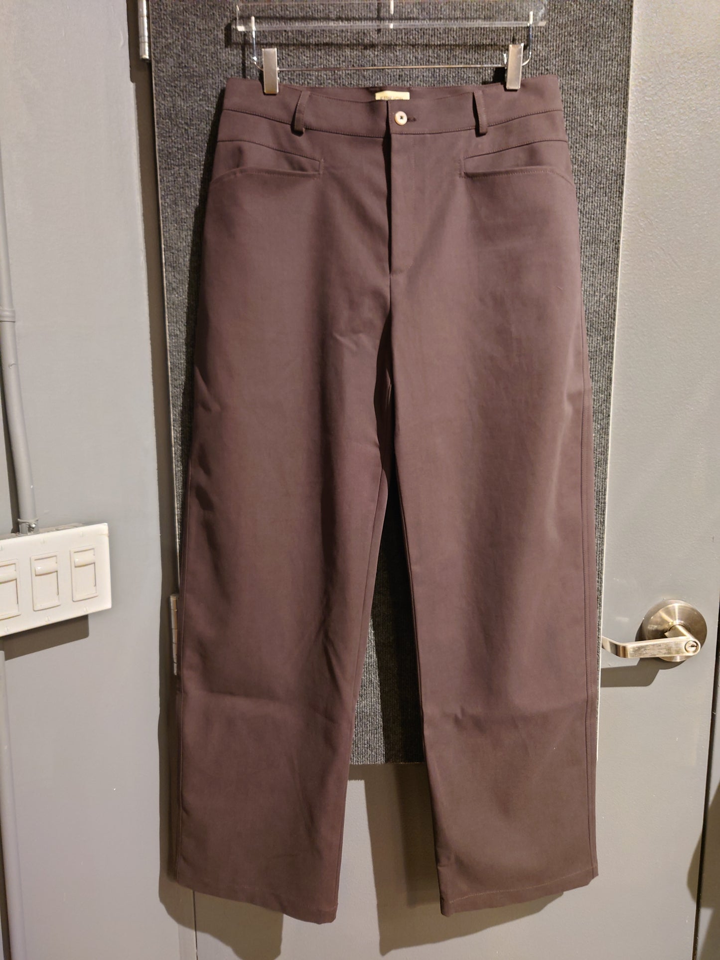 De Bonne Facture Wide Leg Work Pants