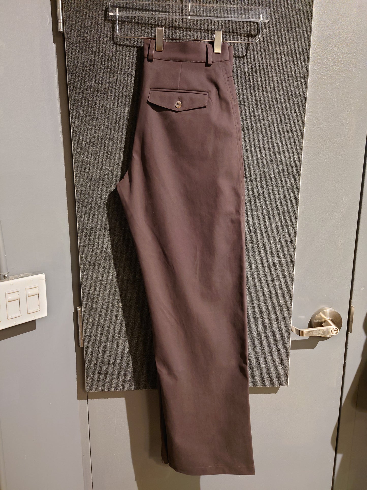 De Bonne Facture Wide Leg Work Pants