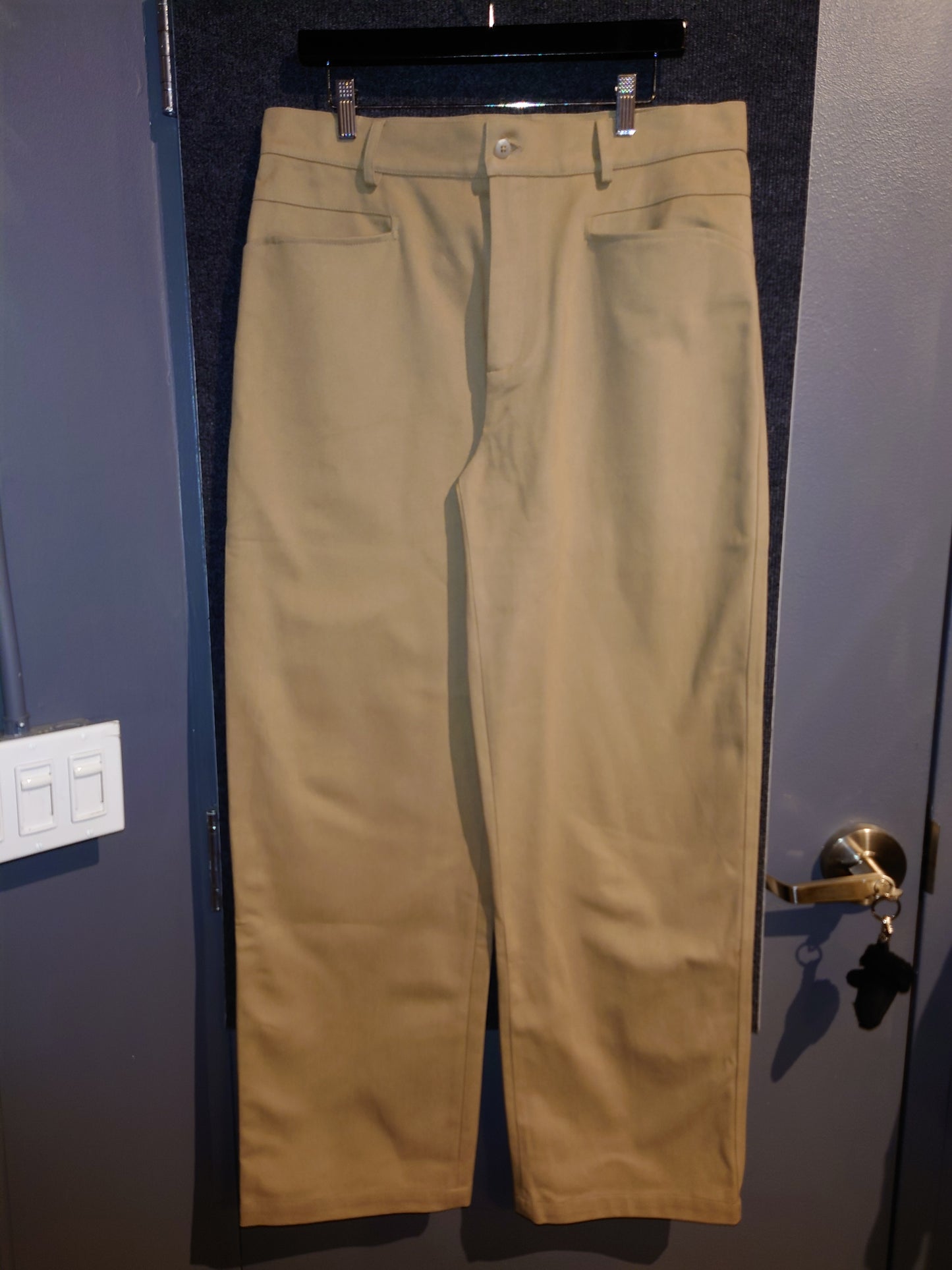 De Bonne Facture Wide Leg Work Pants