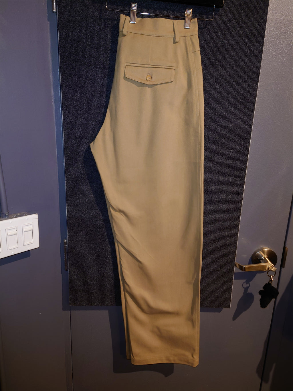 De Bonne Facture Wide Leg Work Pants