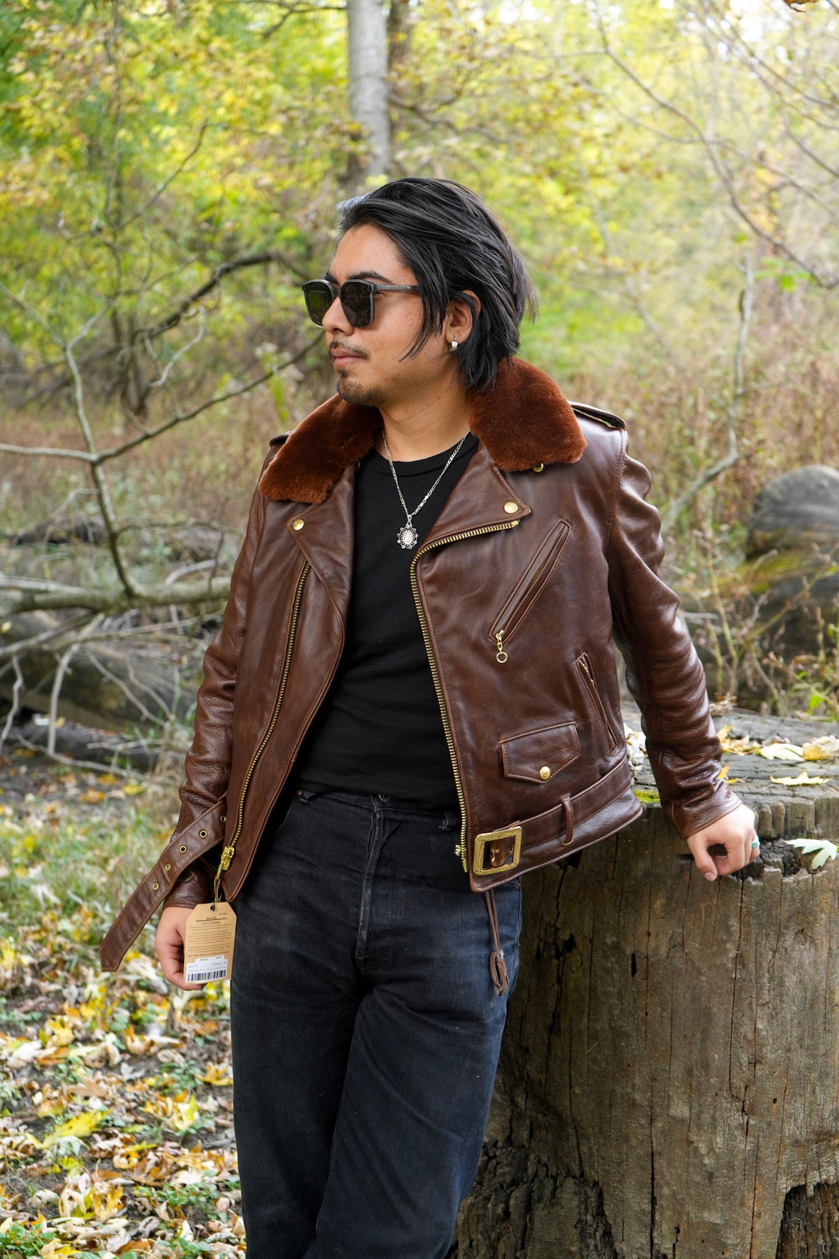 Schott NYC P656H Horween Horsehide Jacket