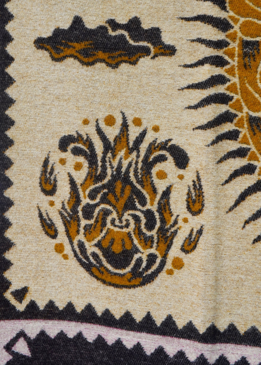 Indigofera The Fifth Sun Wool Blanket