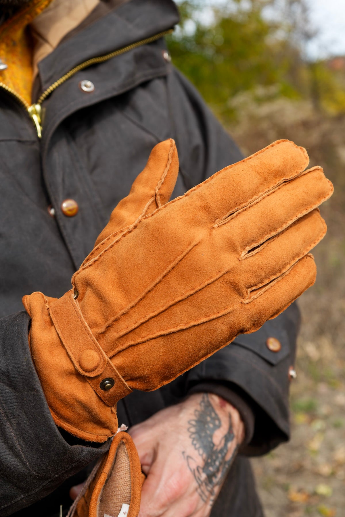 Hestra Wintson Suede Gloves
