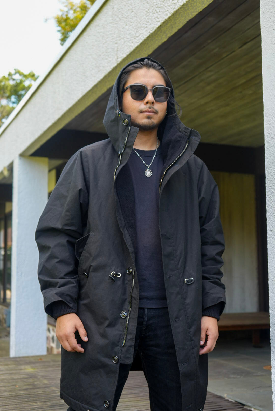 Rasmus Zip Waxed Parka