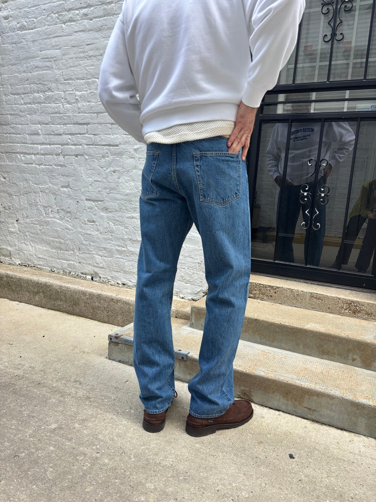 Hand Room Wide Fit 5 Pocket Jeans