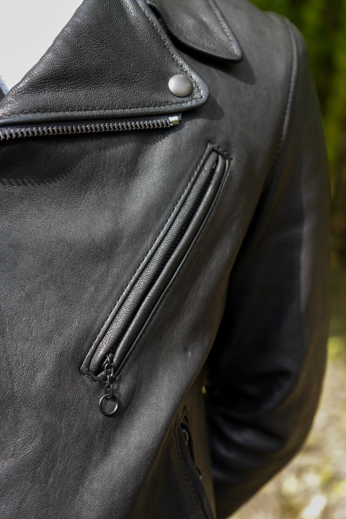 Schott NYC P213 "Raven" Lambskin Jacket
