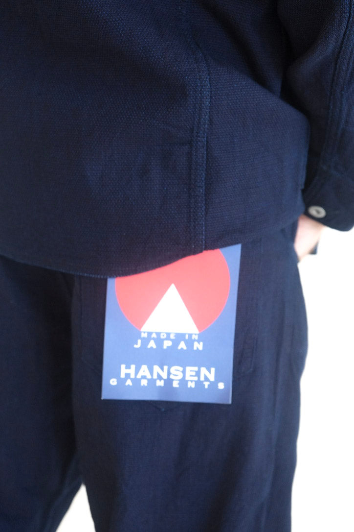 Hansen "Gary" Indigo Workwear Blazer
