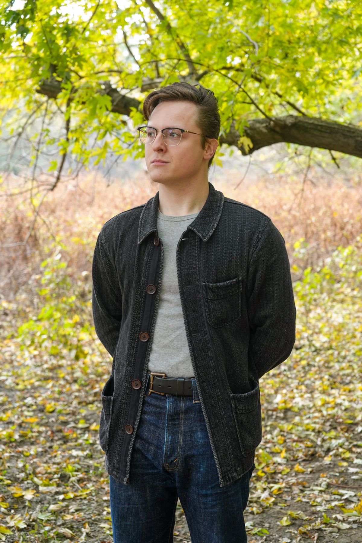 Fleurs de Bagne Bourgeron Sashiko Chore Jacket