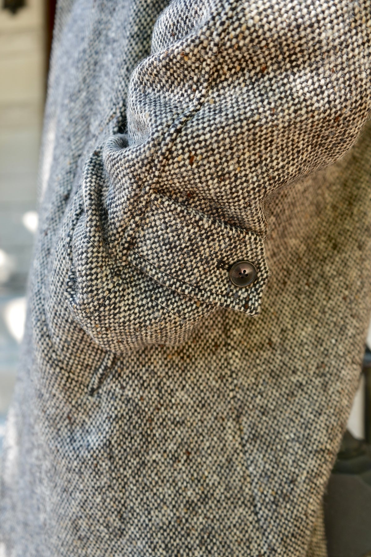 Norse Projects Reilstad Donegal Wool Balmacaan Raglan Coat