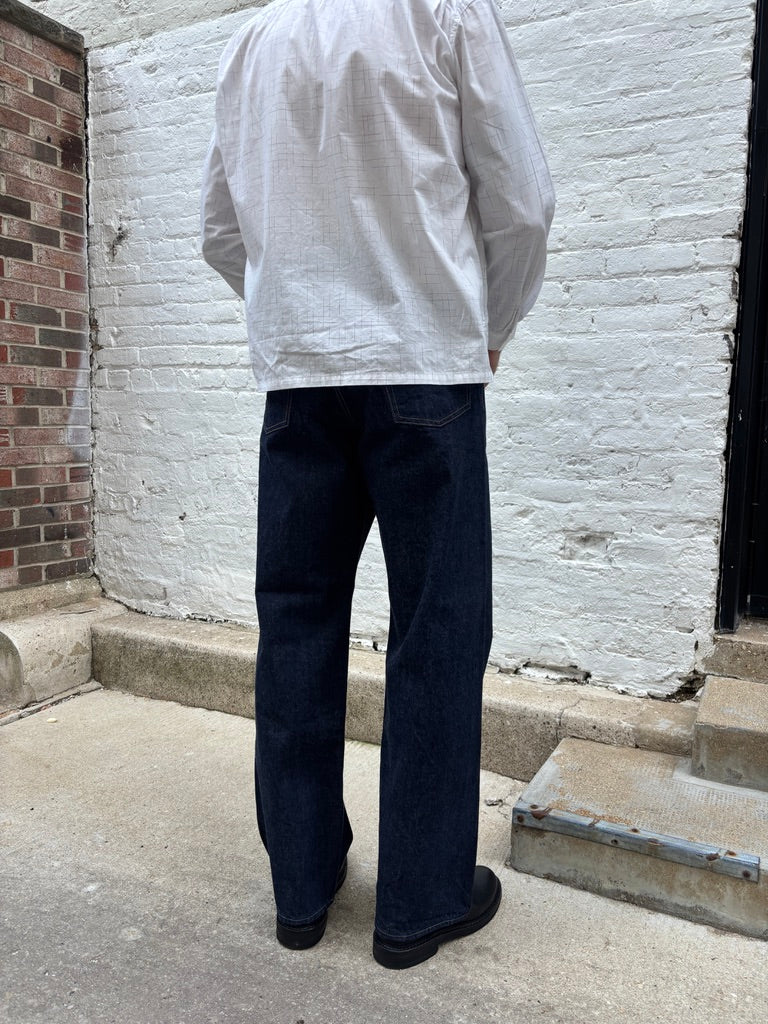 Hand Room Baggy Fit Five Pocket Jeans