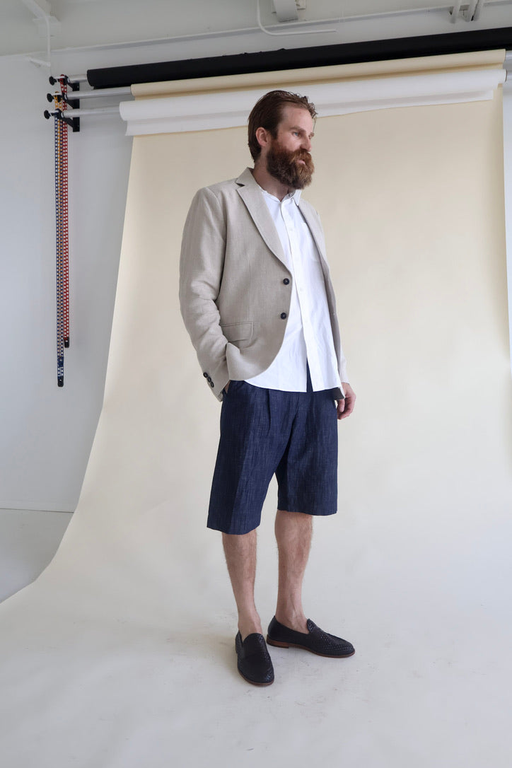 Hansen Robin Wide Pleated Shorts