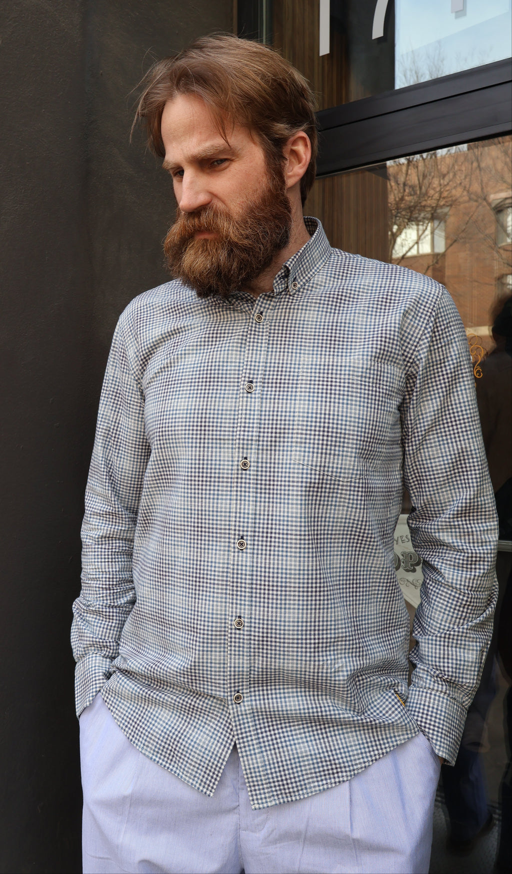 Armor Lux Straight Cut Long Sleeve Shirt