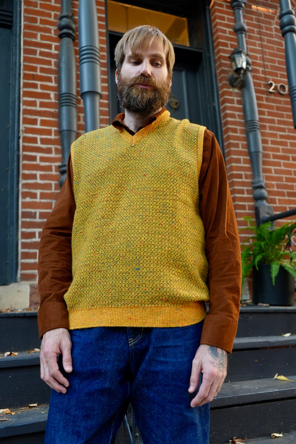 Inis Meain Tonnta Vest