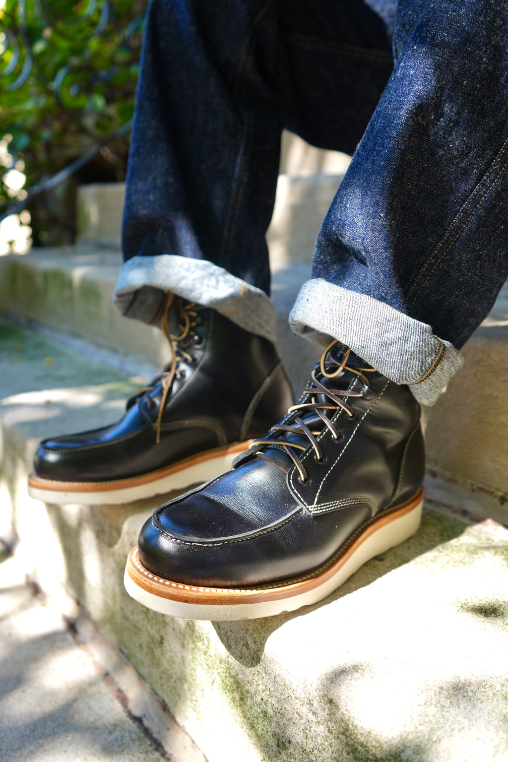 Unmarked Moc Toe Boots