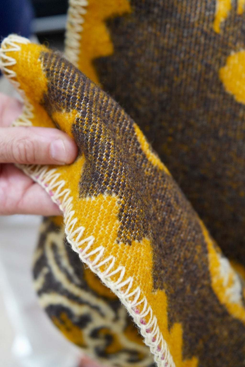 Indigofera The Fifth Sun Wool Blanket