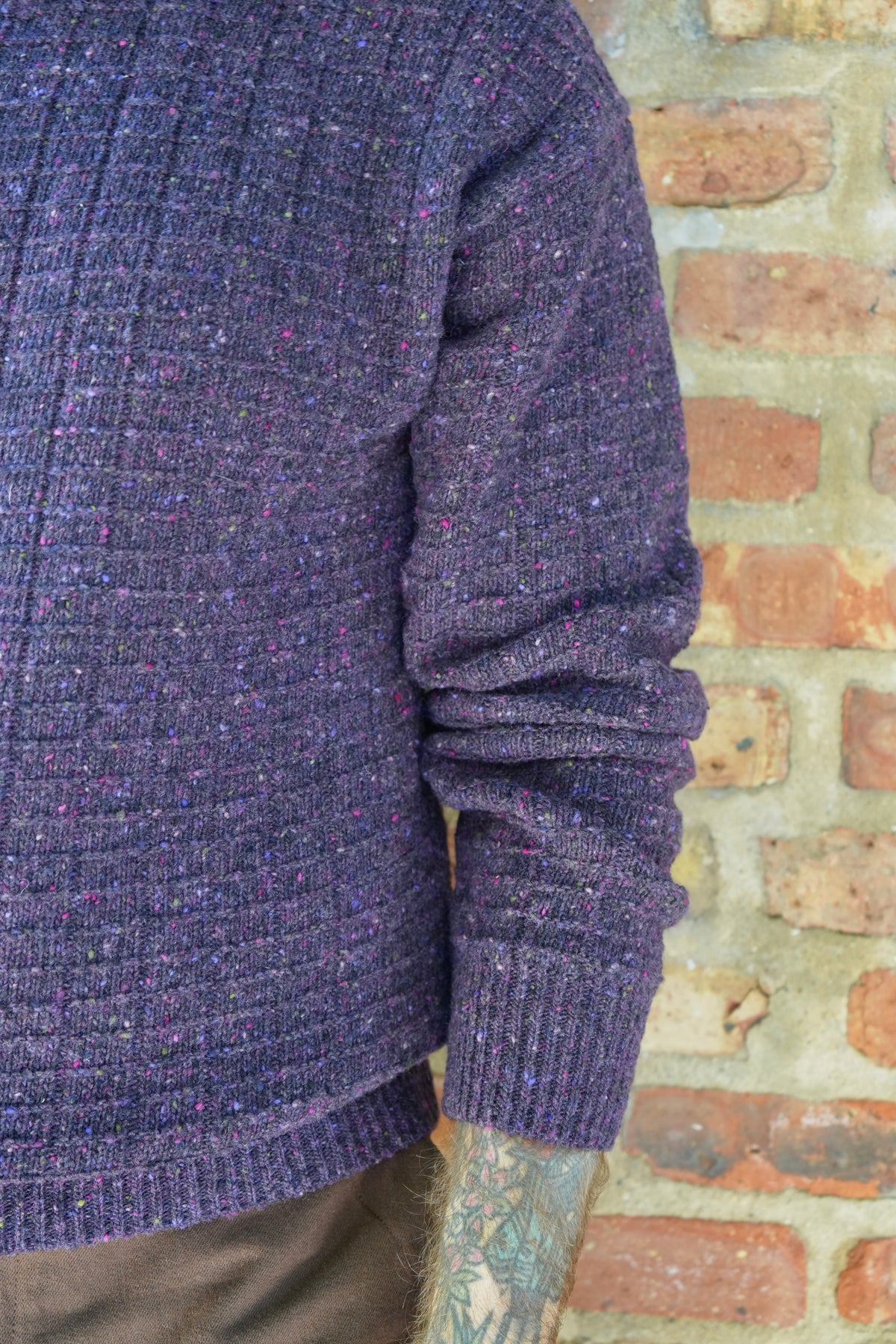Norse Projects Hirtshals Donegal Square Sweater