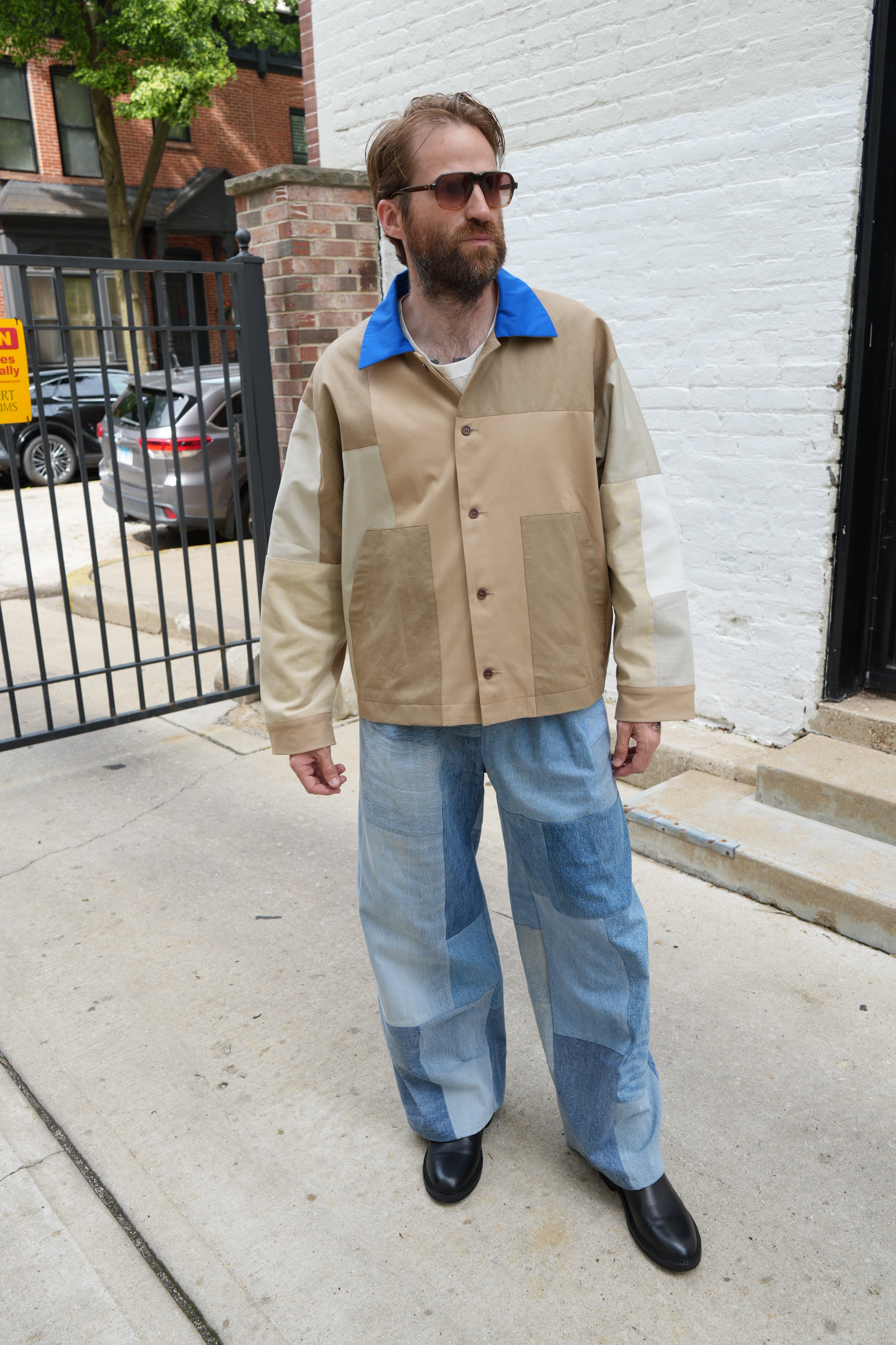 Hul le Kes Toorop Patchwork Jacket