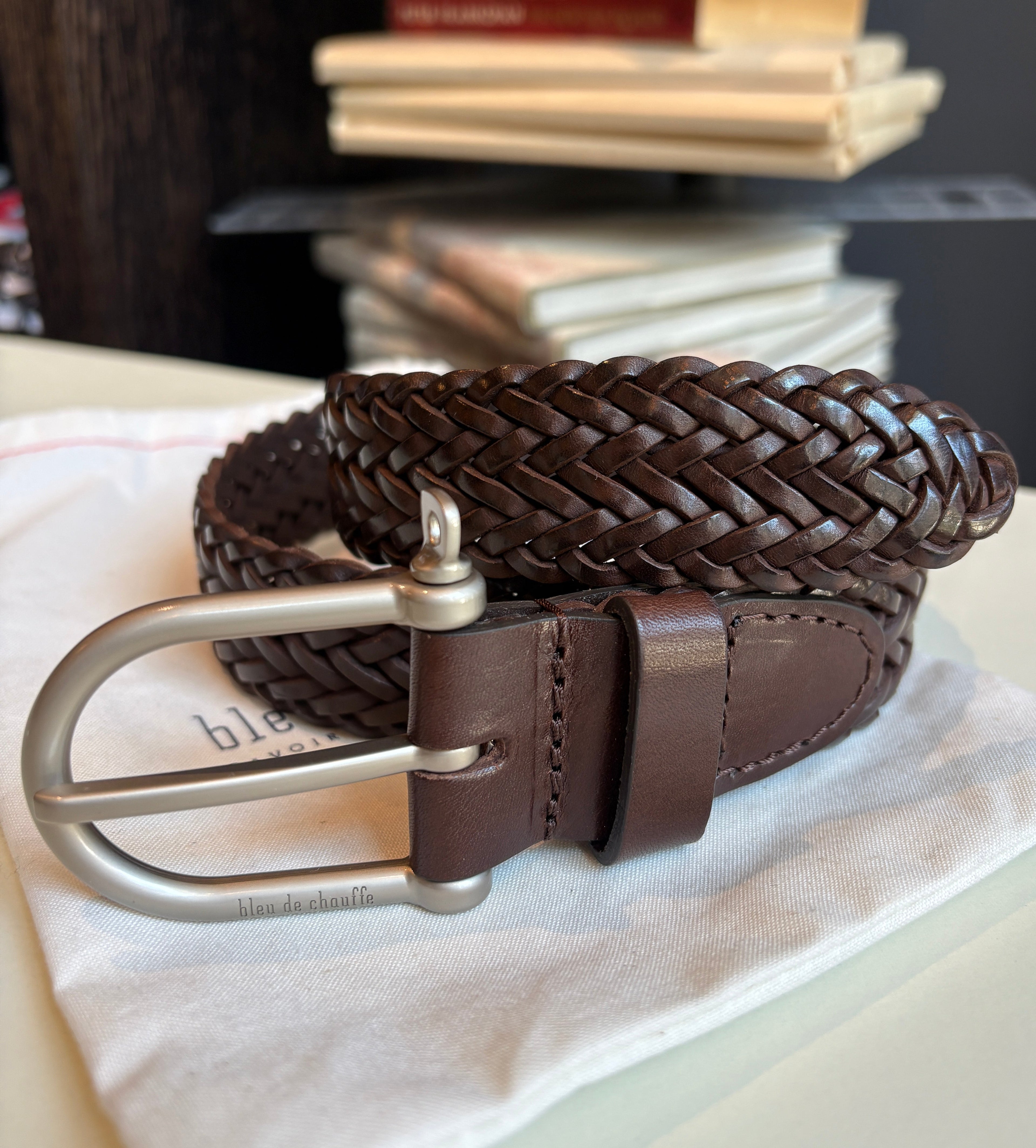 Bleu de Chauffe Manille Braided Belt