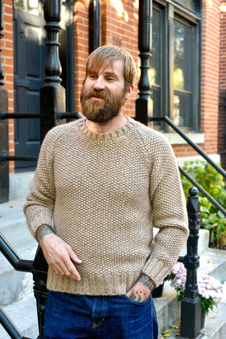 McGeorge of Scotland Raglan Sleeve Crewneck Sweater
