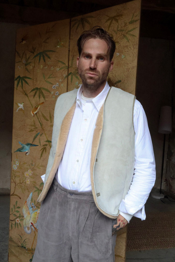 Gråbrodern Bjärges Lambskin Vest