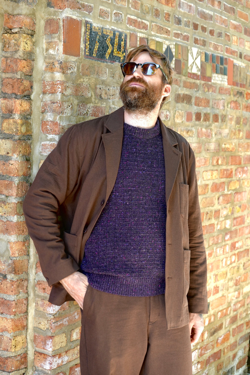 Norse Projects Hirtshals Donegal Square Sweater