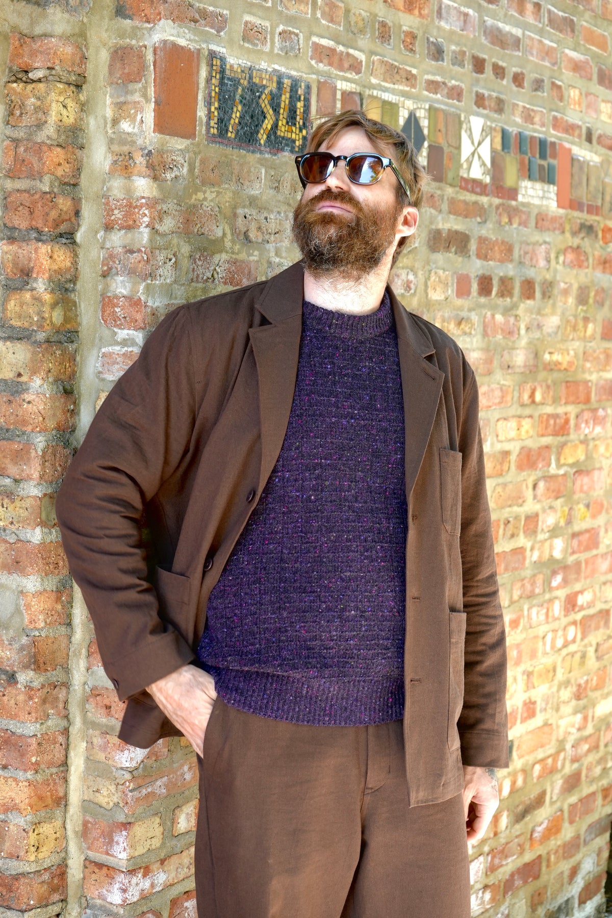 Norse Projects Hirtshals Donegal Square Sweater