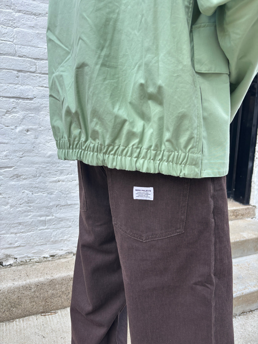 Norse Projects Holman Wax Raglan Light Jacket