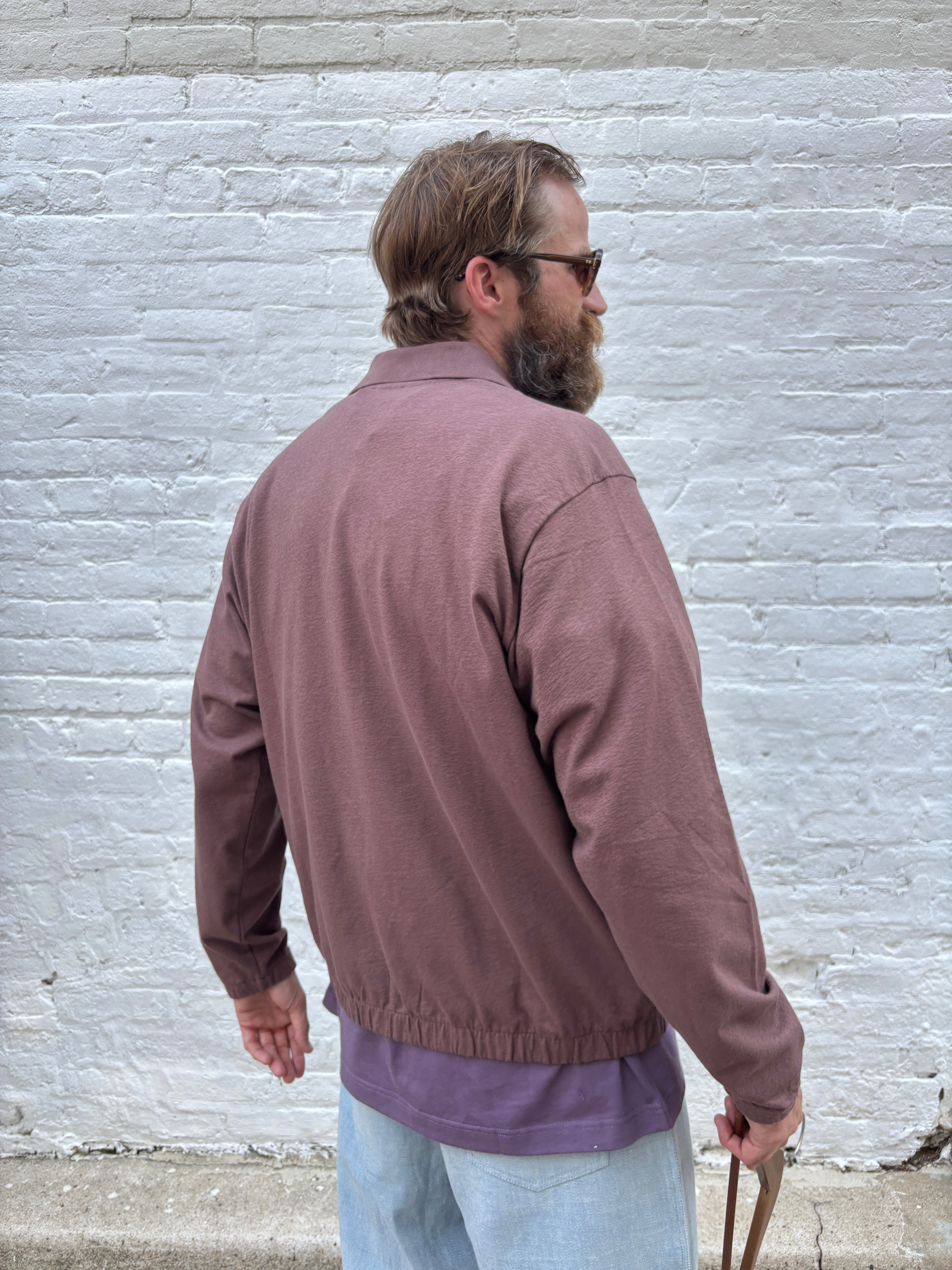 Norse Projects Sylane Relaxed Light Pile Jersey Polo