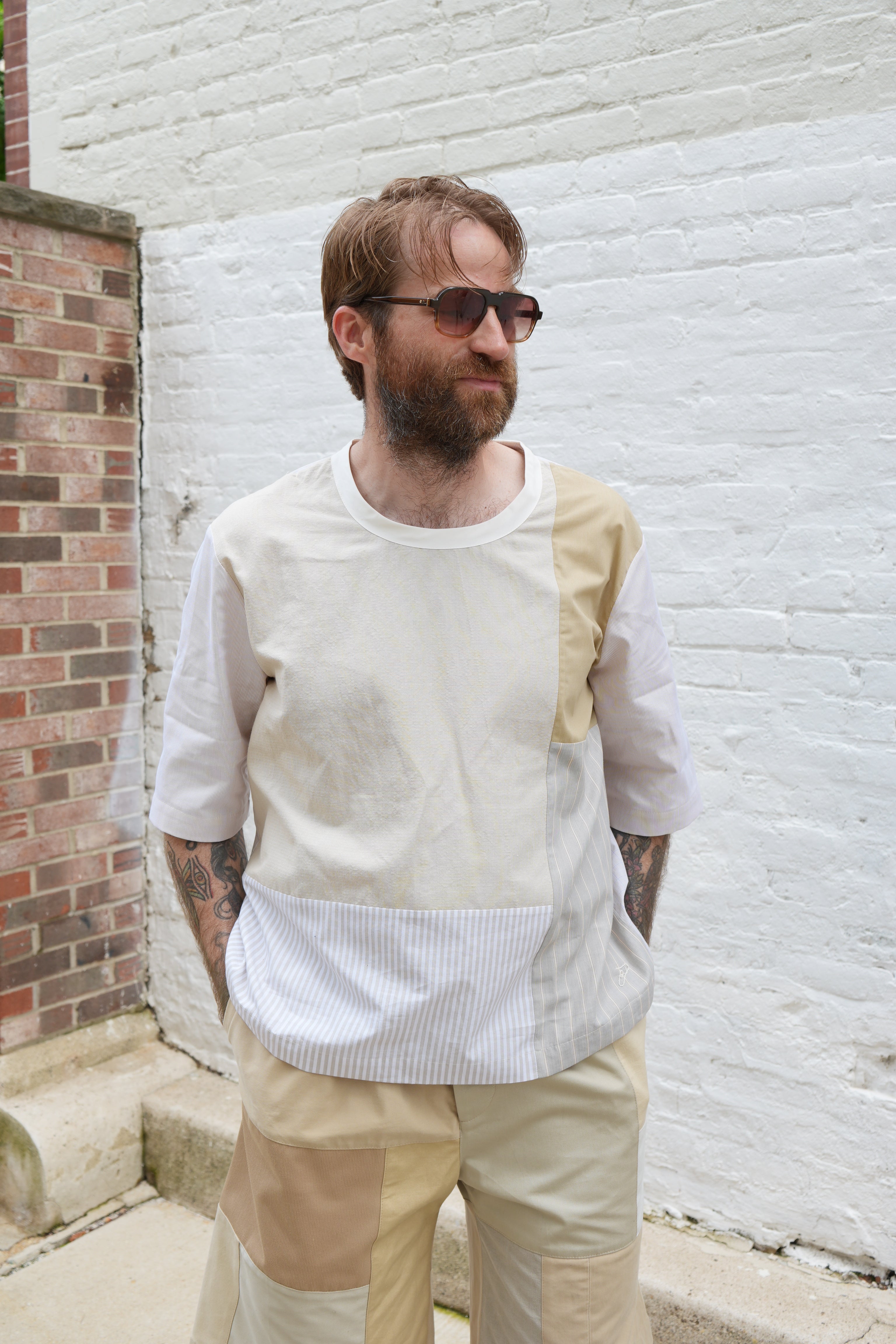 Hul le Kes Newton Patchwork Top