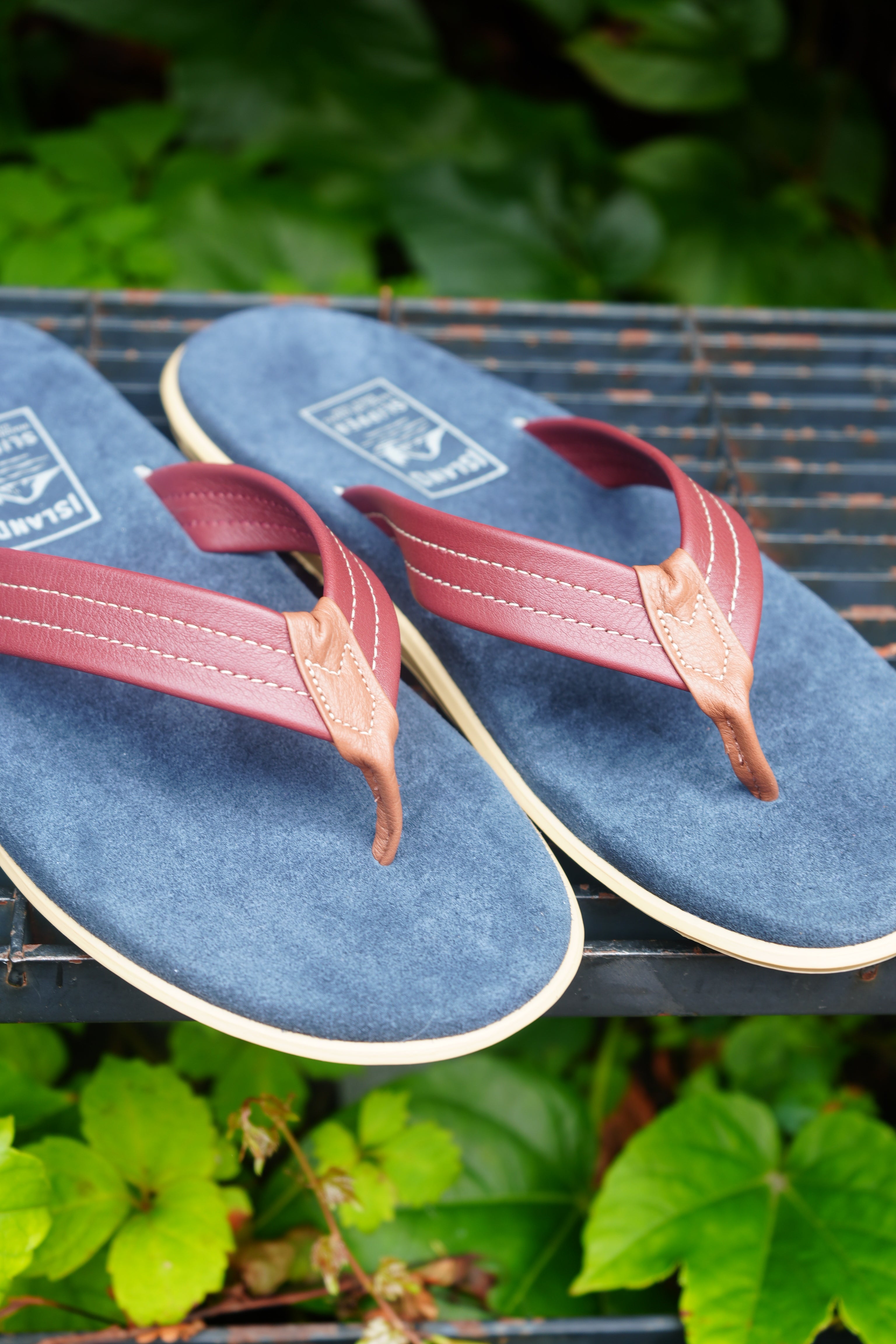 Island Slipper Leather + Suede