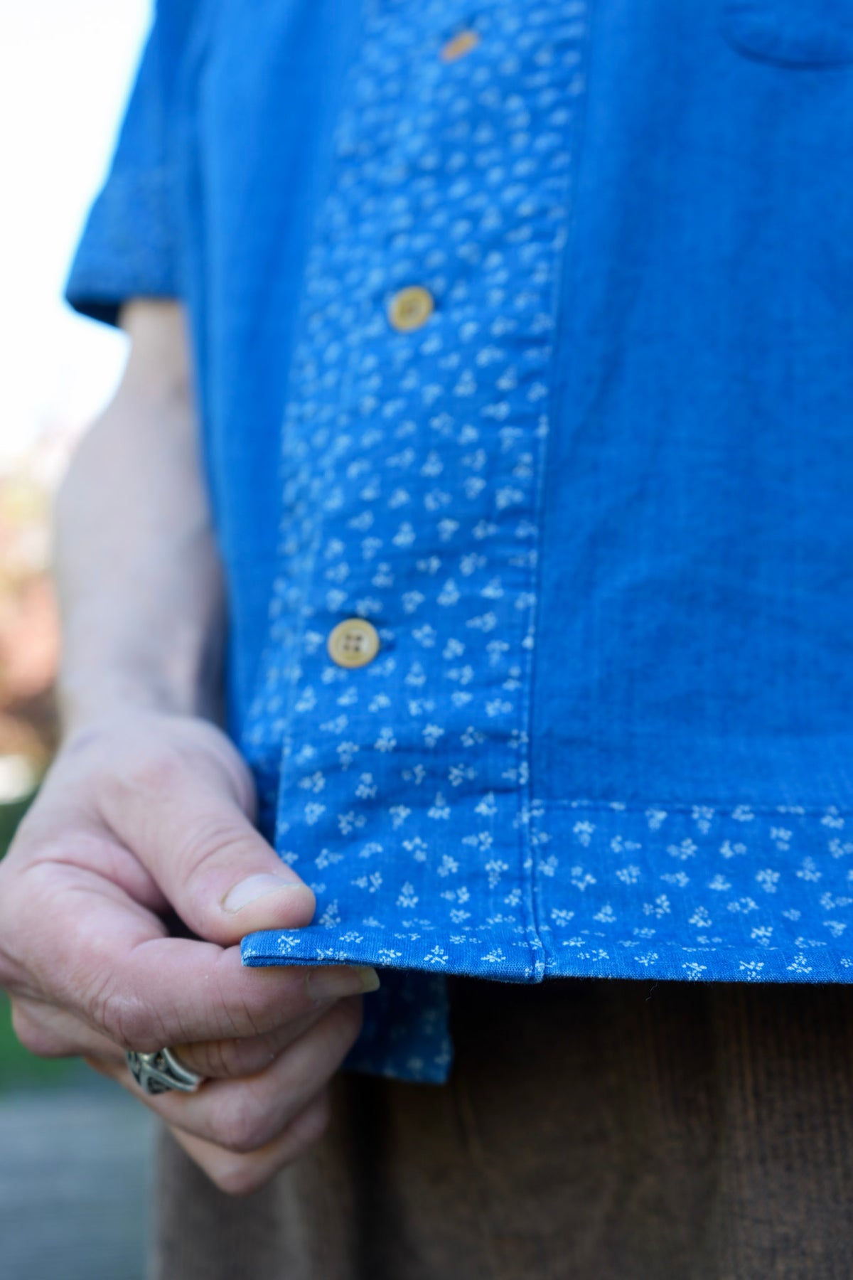 MSP 5033 Kase-Zome Indigo Shirt