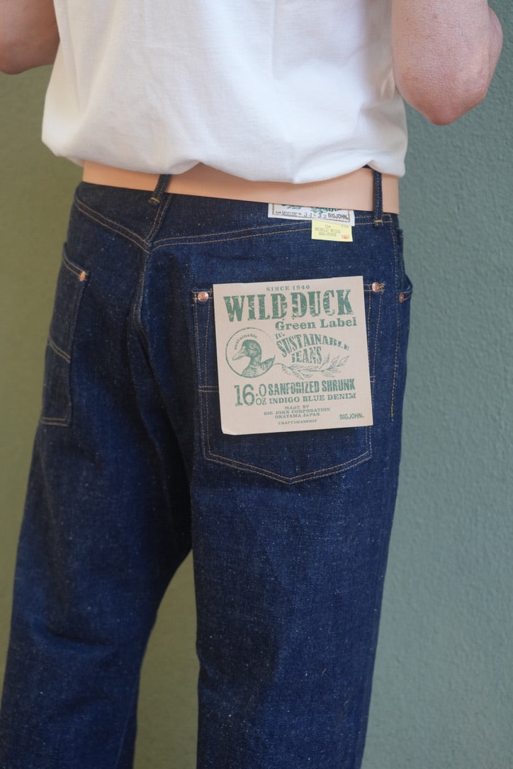 Big John Green Label Wild Duck Jeans